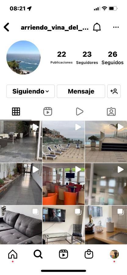 Departamento Euromarina I Parejas Primera Línea De Playa * Viña del Mar
